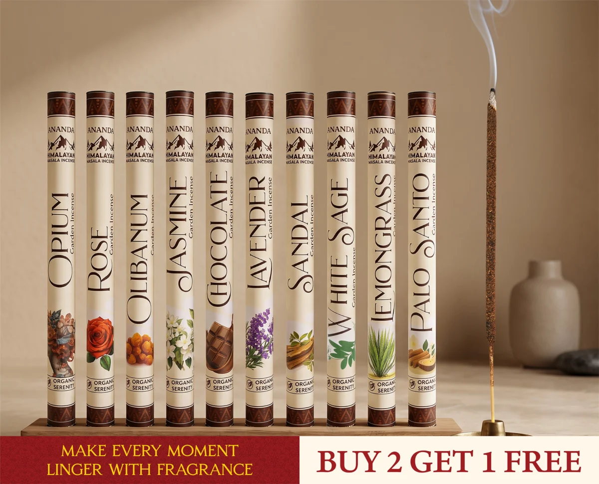 Garden Incense (Pack of 3)